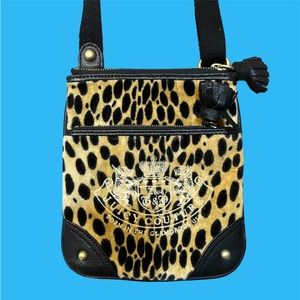 Juicy couture cheetah crossbody bag